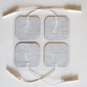 2" x 2" cloth electrodes, 4/pack